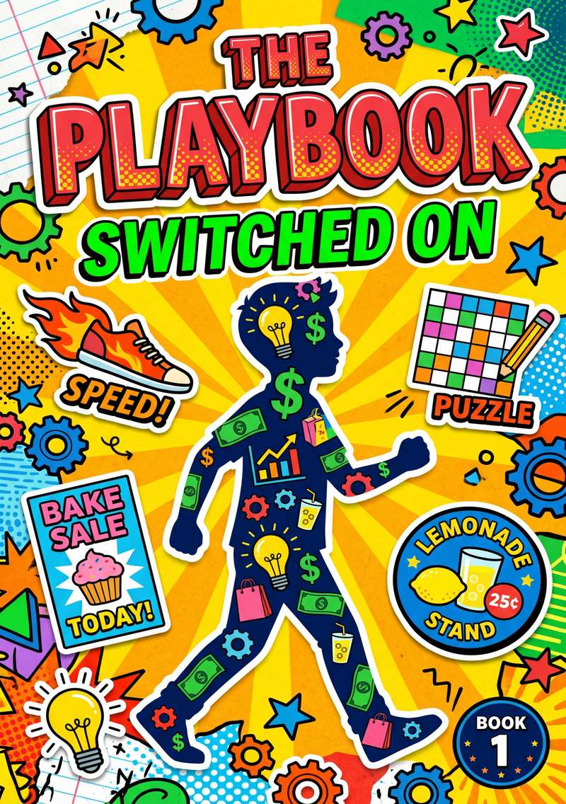 Switched On Book 1 Cover - Children's Financial Literacy